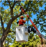 55 Lawns tree trimming pruning